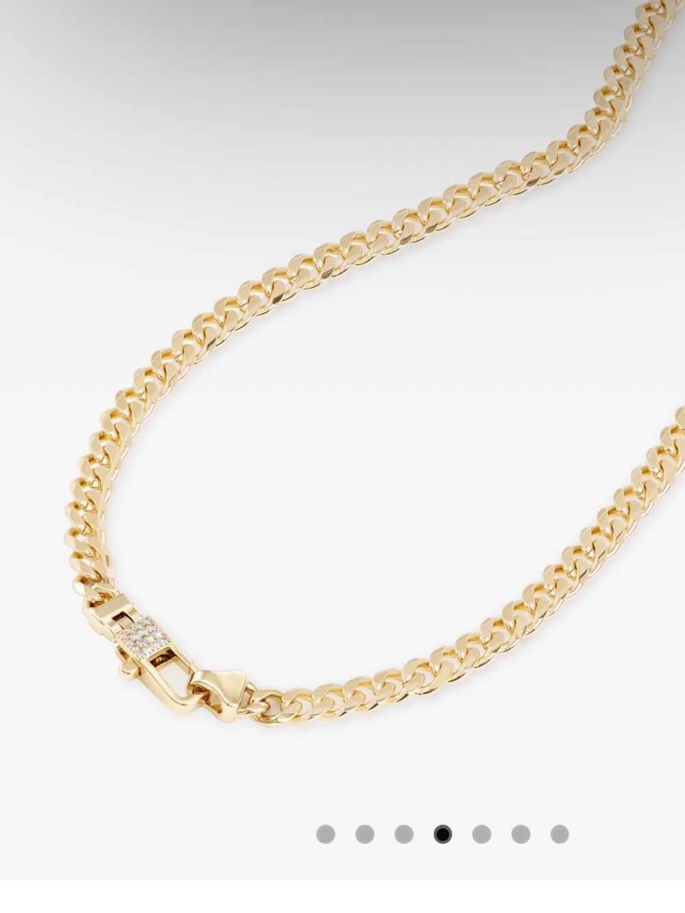 Melinda Maria NWT Julian pave necklace gold
